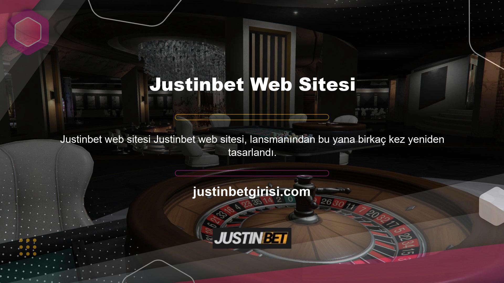 Yenilikçi bir bahis sitesi olan Justinbet, modern tasarımı ile beğeni toplamıştır