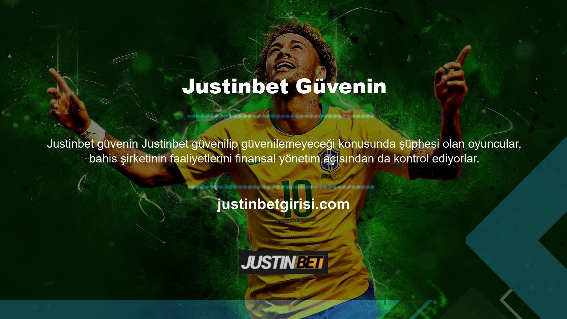Justinbet Bahis Sitesi, oyuncuların programı çalıştırmak için çeşitli ödeme sistemlerini kullanmalarına olanak tanıyan lisanslı bir web sitesidir